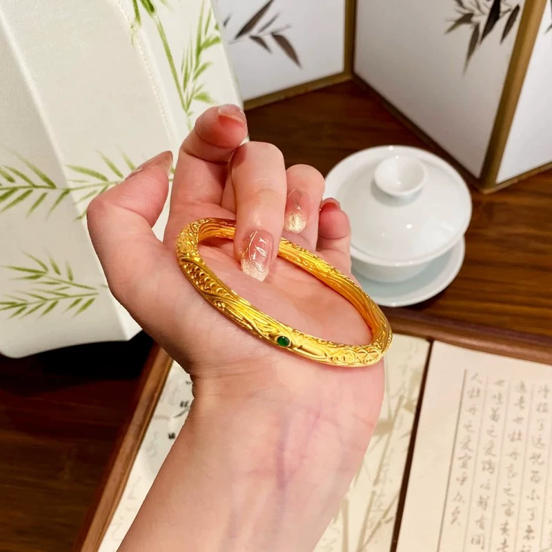 足银手镯 手镯 手镯哪吒同款女款气质时尚百搭