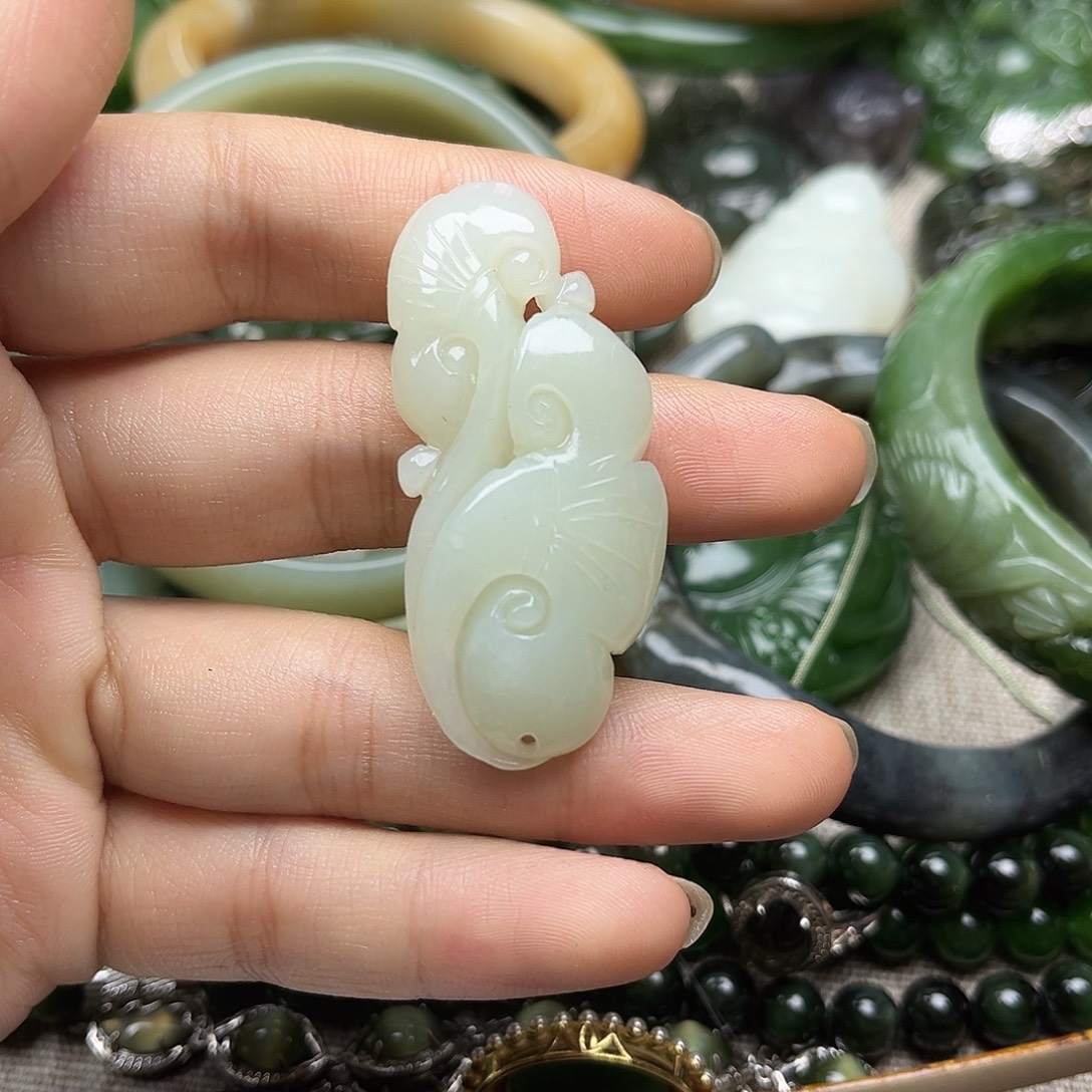 和田玉（白玉）未镶嵌颈饰