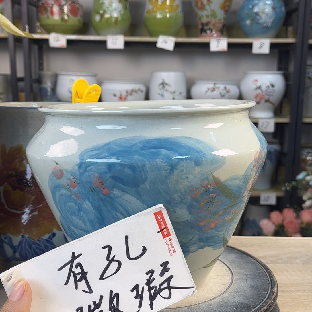 罐1xc景德镇陶瓷花盆