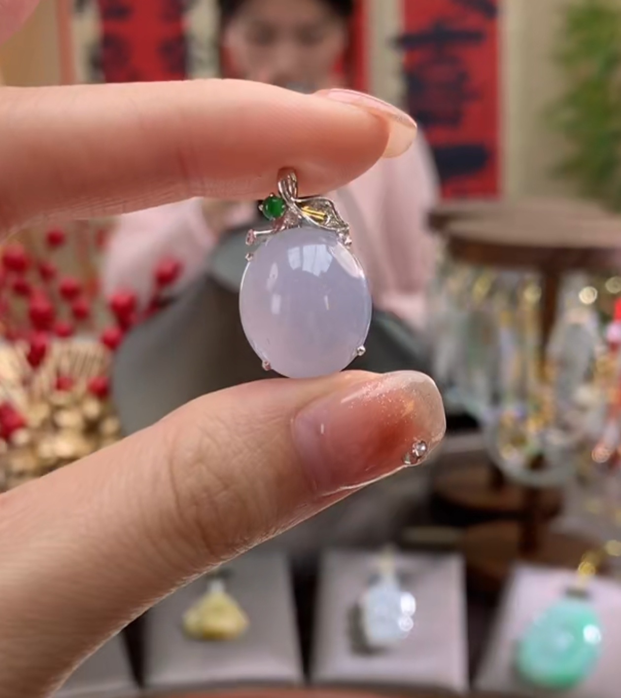 天然缅甸A货吊坠