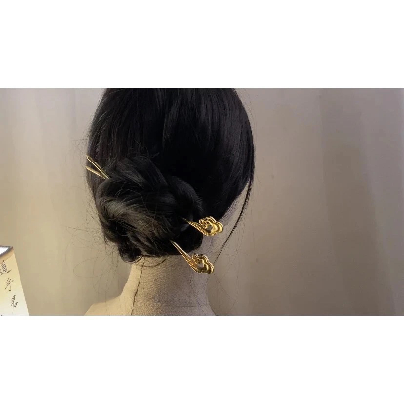 金色【云纹】古风汉服配饰