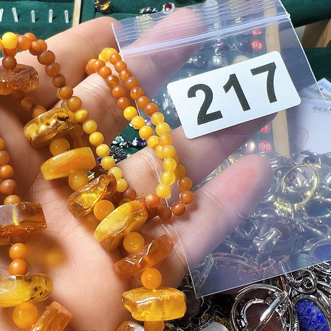 蜜蜡颈饰未镶嵌蜜蜡项链蜜蜡项链