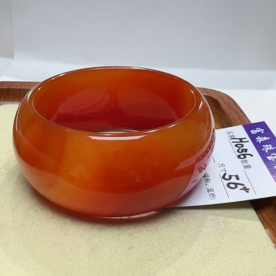 玛瑙/玉髓手镯未镶嵌兰*