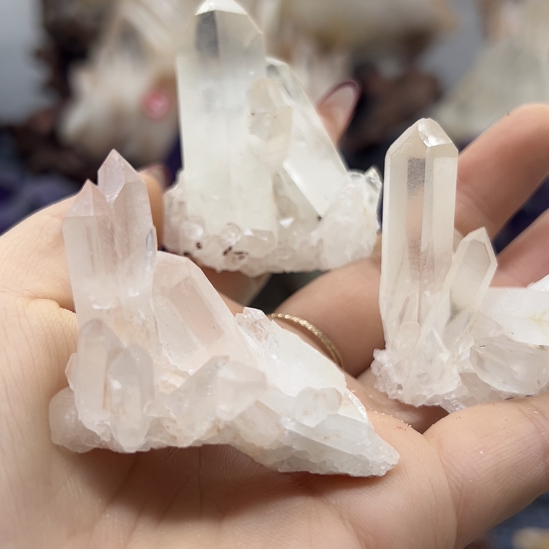 珠宝半成品银S925镶嵌水晶