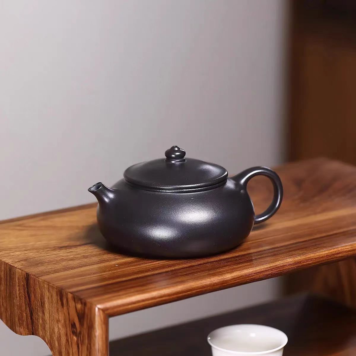 宜兴紫砂光器寒江 石黄 赵园静（馆藏）