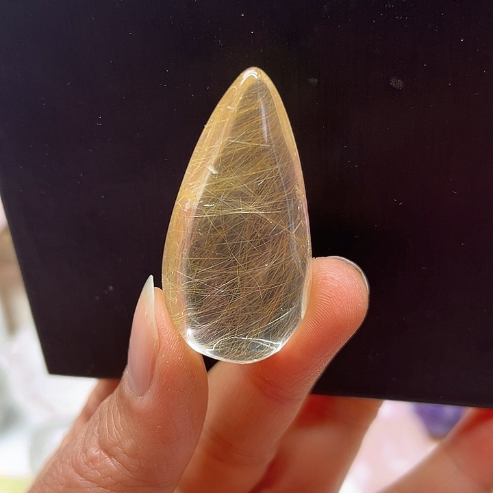 水晶24克鸡心吊坠未镶嵌