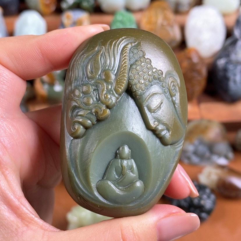 【闪购商品】未镶嵌和田玉把件用****0定制