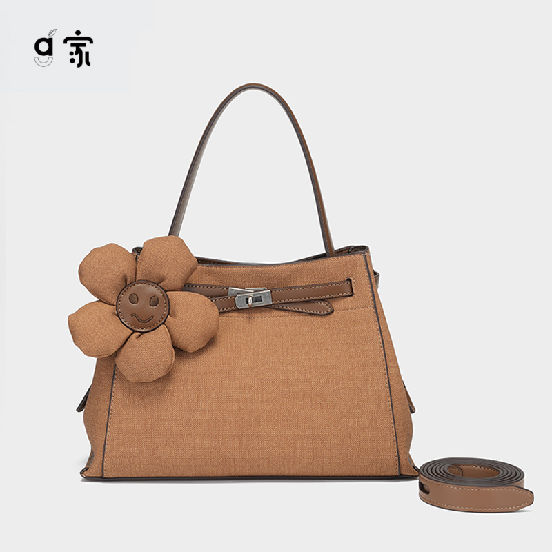 小G家【布里欧系列】百搭轻奢手提包BZ7098带挂件