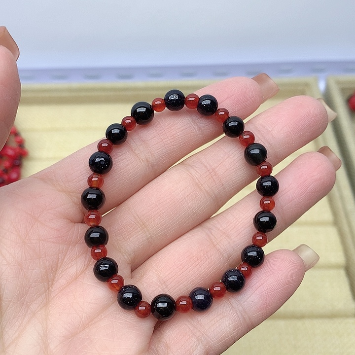 玛瑙/玉髓手链合金