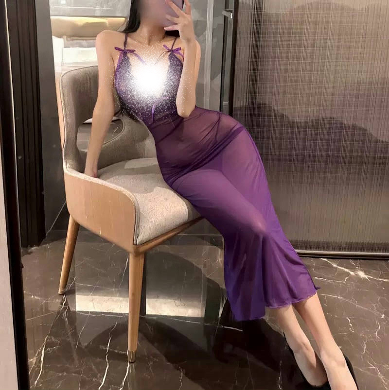 【今夜早回家 no退no换】 80-120斤 姐姐长款睡裙套装