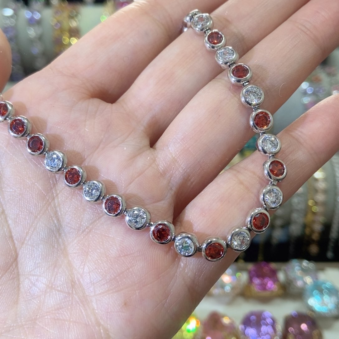 66锆石（处理）手链