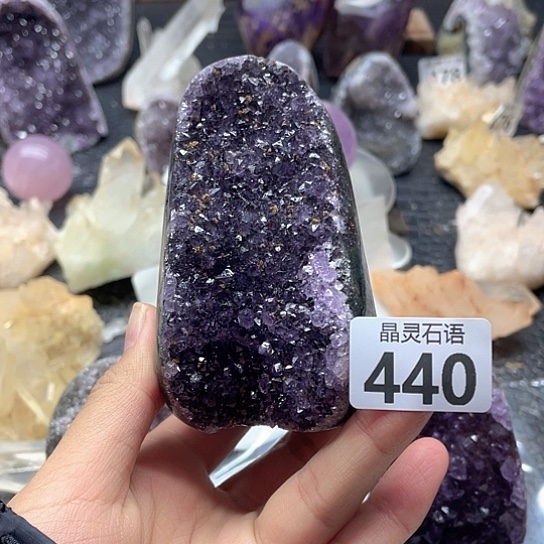 五***）水晶未镶嵌大型摆件（非配饰）