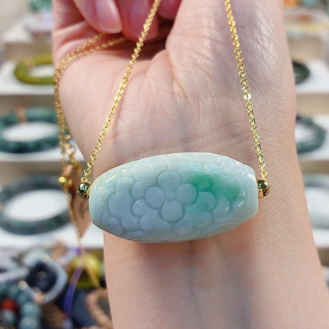 翡翠未镶嵌手链手串