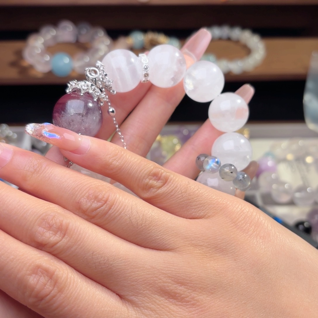 水晶手链合金1**1手串