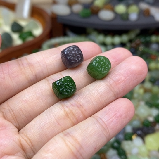 和田玉配件未镶嵌168一个 多样性发货