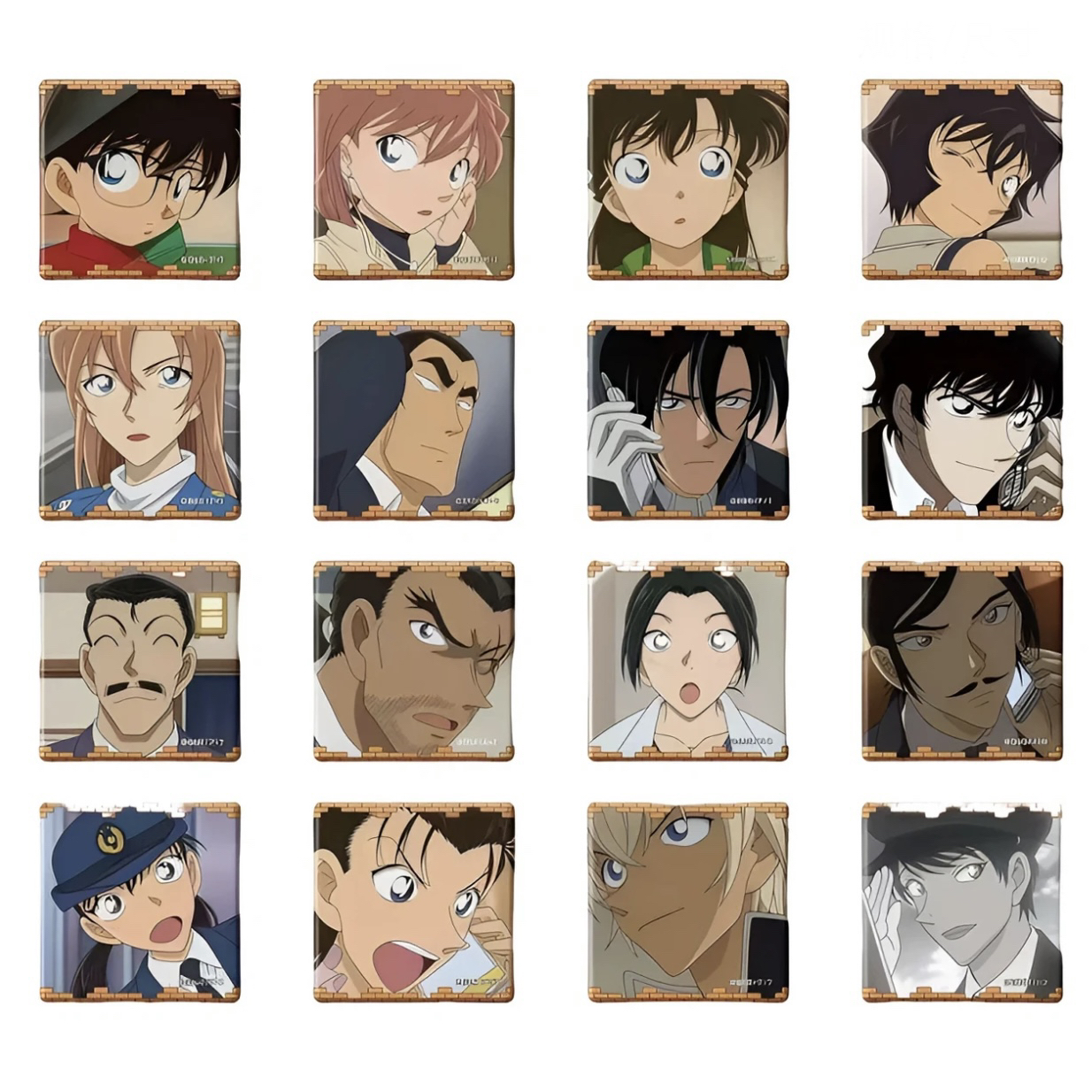 名侦探柯南 Land展会方吧唧系列收藏日谷（代拆）