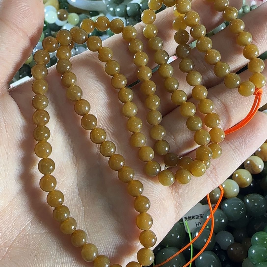 和田玉项链未镶嵌91