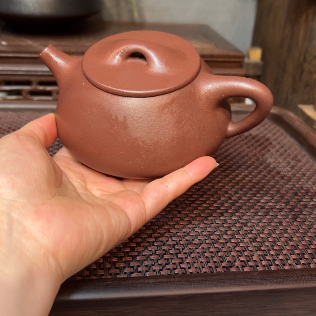 紫砂茶壶天*半手紫砂