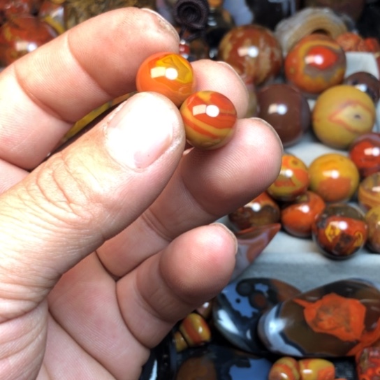 玛瑙/玉髓颈饰合金1****8