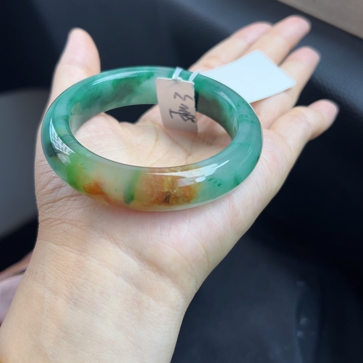 石英质玉手镯未镶嵌非洲翠55