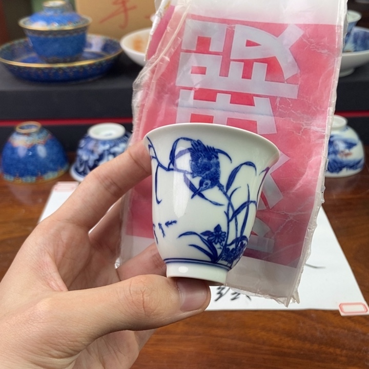 杯景德镇手绘陶瓷艺术