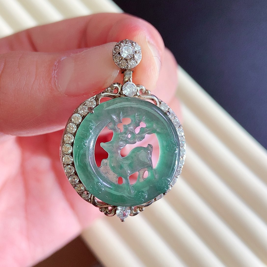 【闪购商品】翡翠颈饰未镶嵌天然