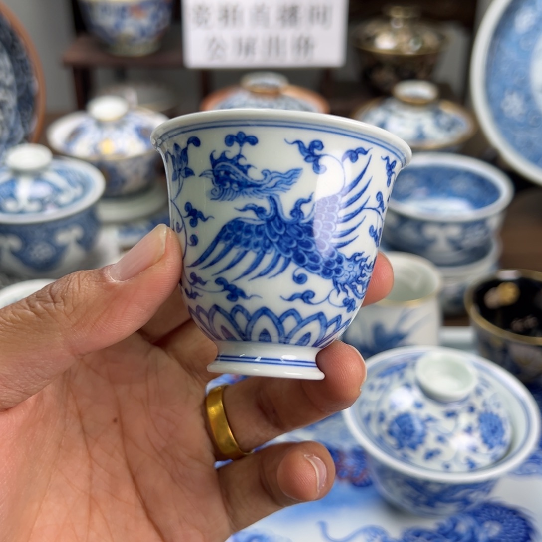 看***过景德镇手工手绘陶瓷