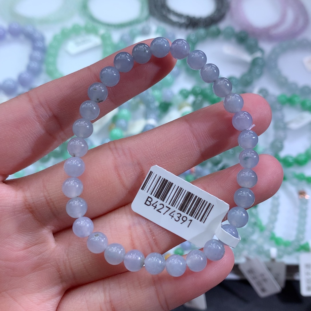 翡翠手链未镶嵌天然