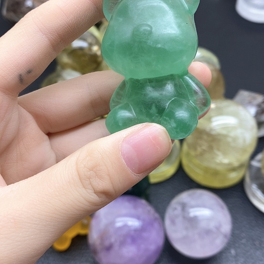 未镶嵌珠宝半成品水晶330水晶石