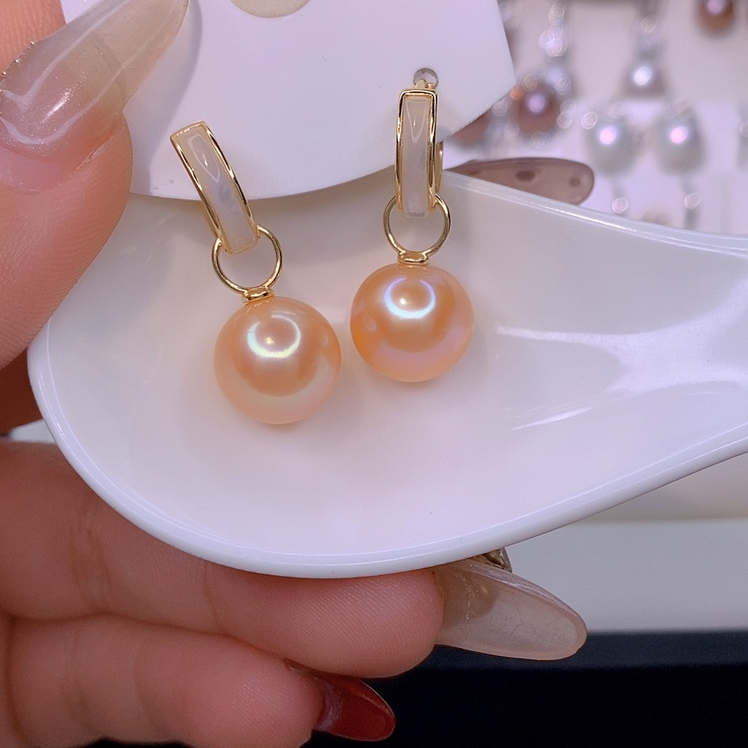 方***仪颈饰淡水珍珠银S925镶嵌