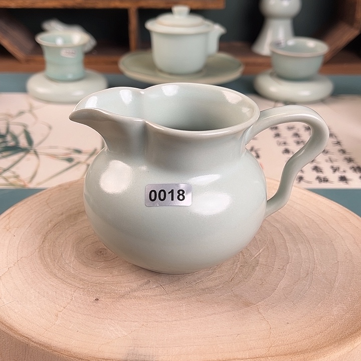 杯0018 青鸾汝瓷汝州微瑕