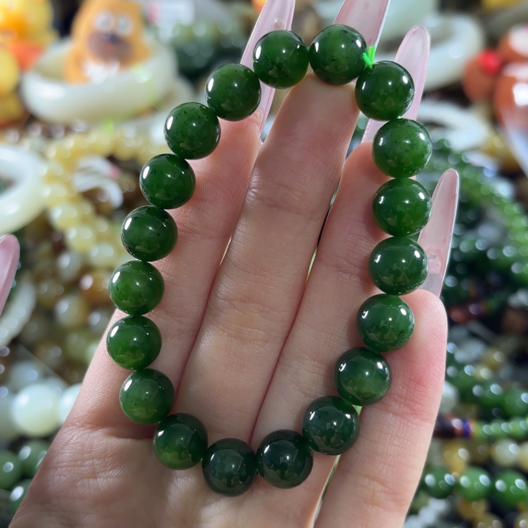 玖****和田玉未镶嵌手链180