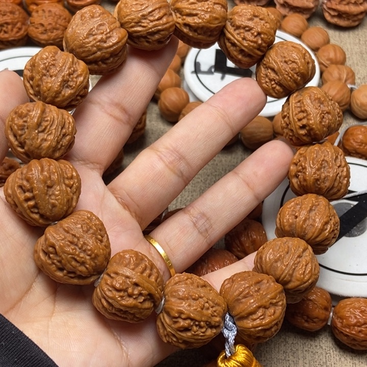 文玩核桃吊坠蛤蟆头手持