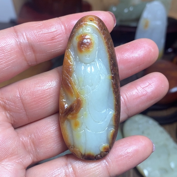 和田玉颈饰未镶嵌