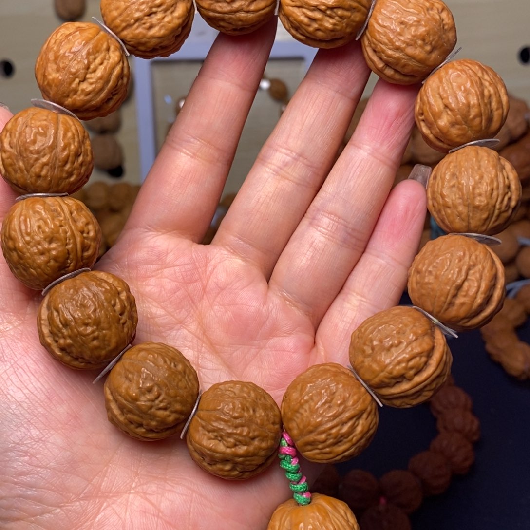 文玩核桃手串方墩子手持