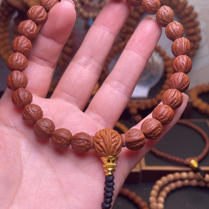 桃核吊坠龙文桃核