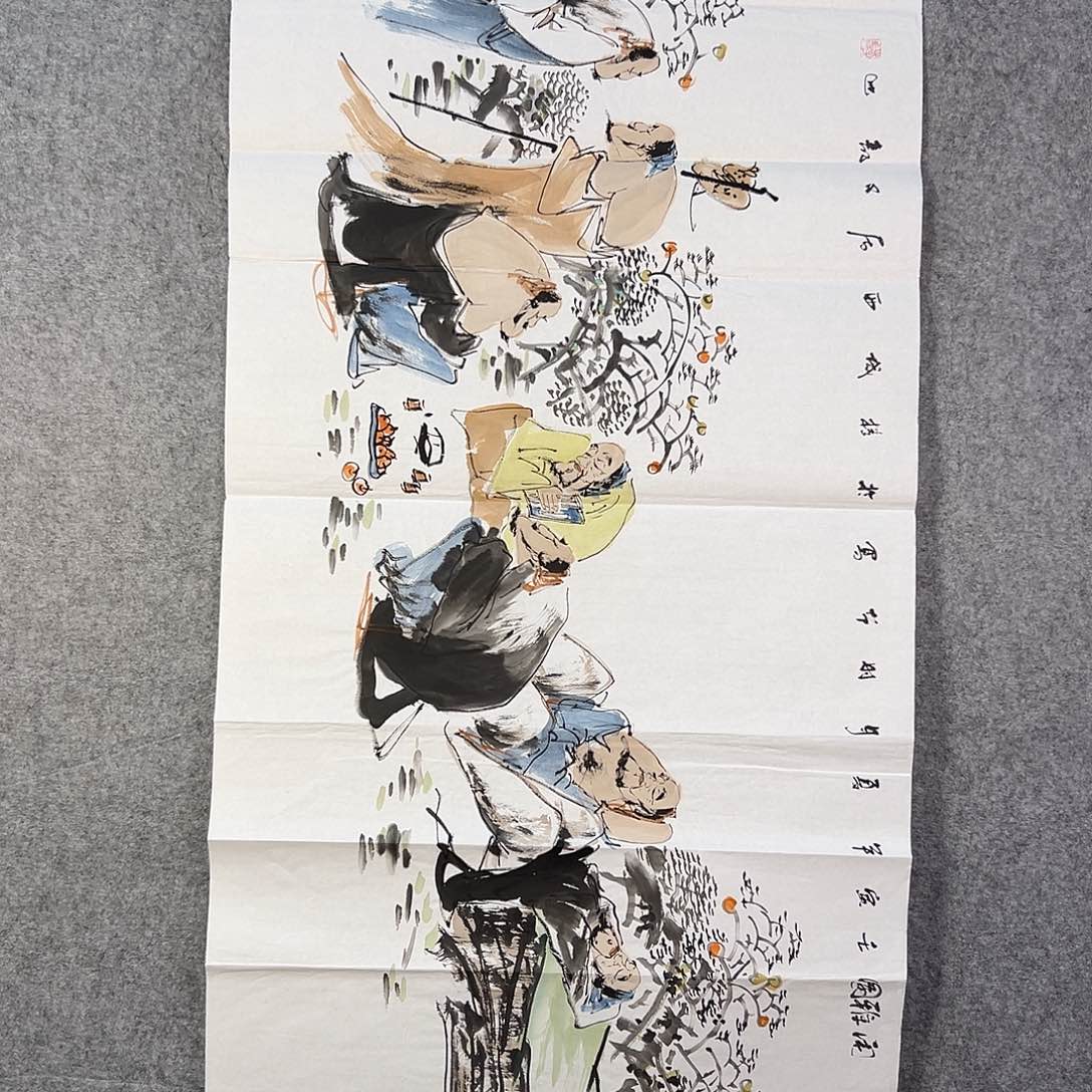 国画838 花鸟在此鸣叫时的鸣叫和