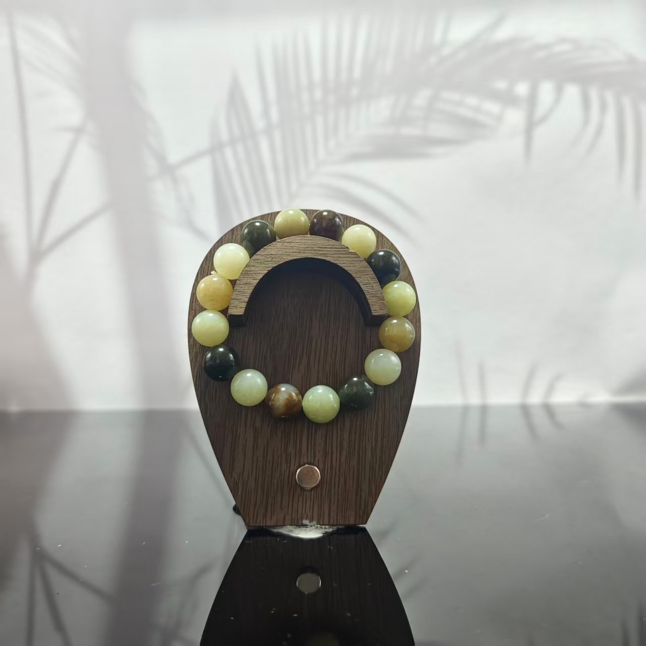 X和田玉多宝圆珠手串（卡12）1468