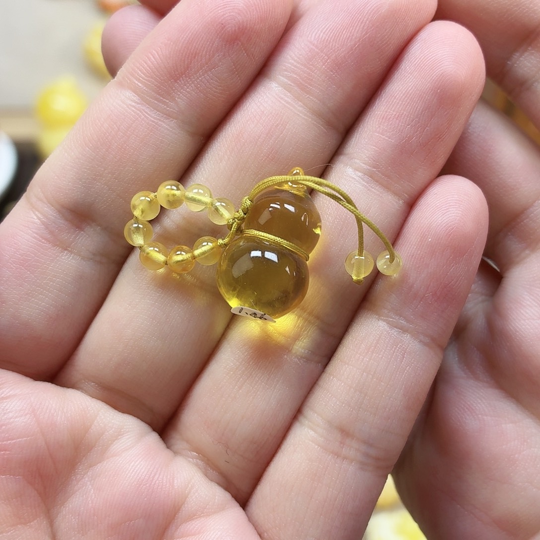 蜜蜡未镶嵌裸石福利葫芦