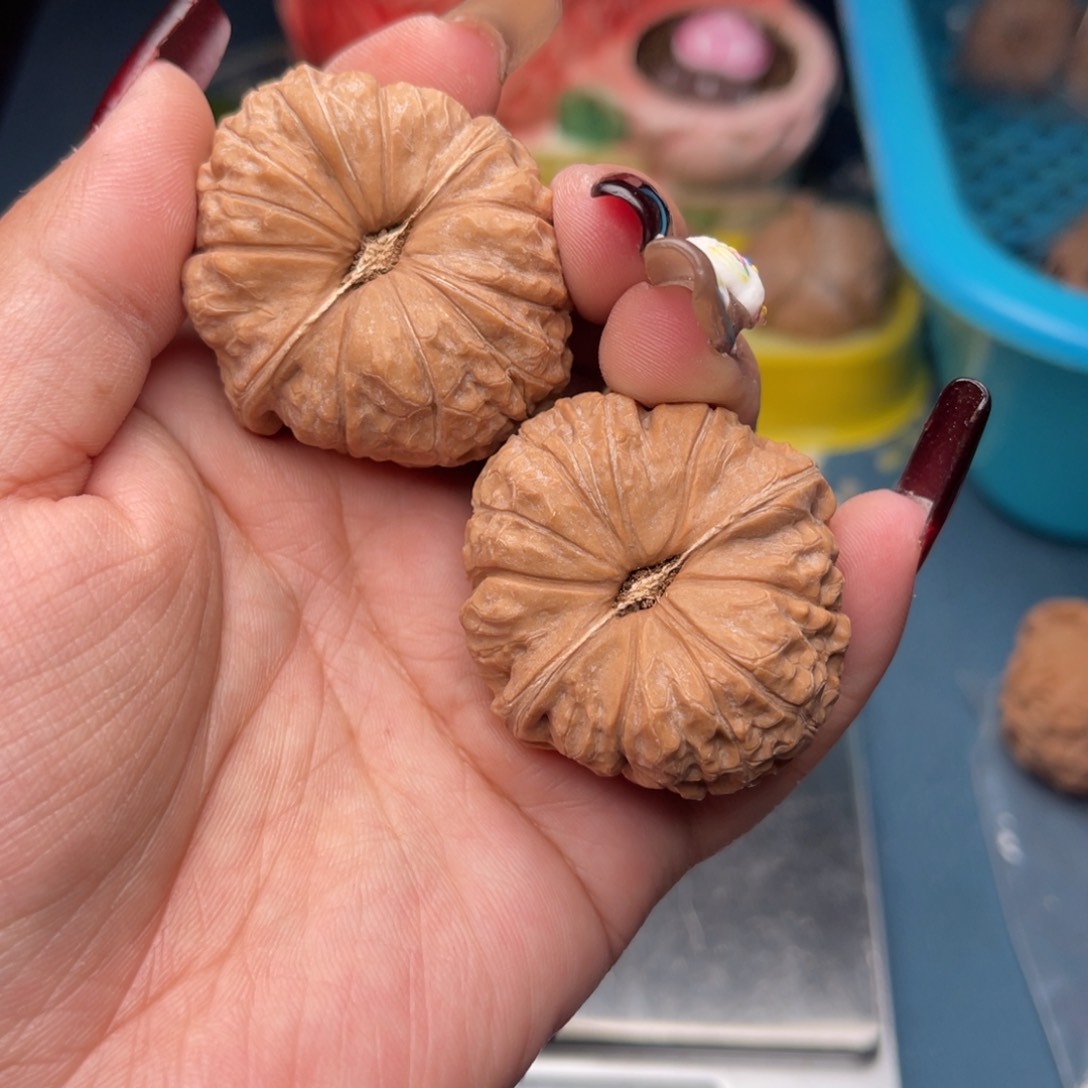 文玩核桃把件南瓜墩41