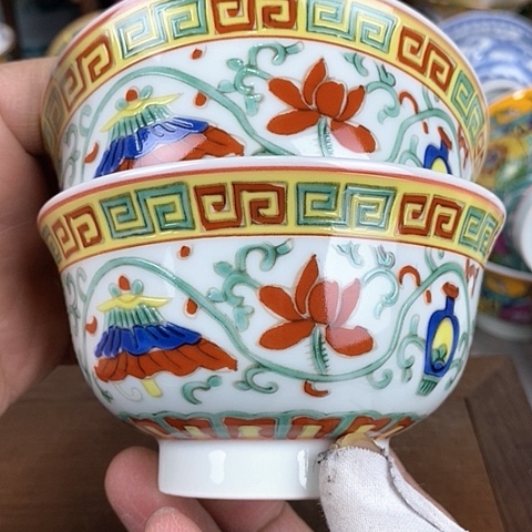 景德镇陶瓷藏式茶碗