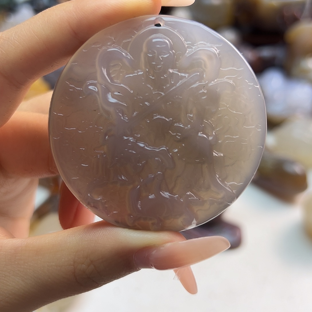 玛瑙/玉髓合金颈饰