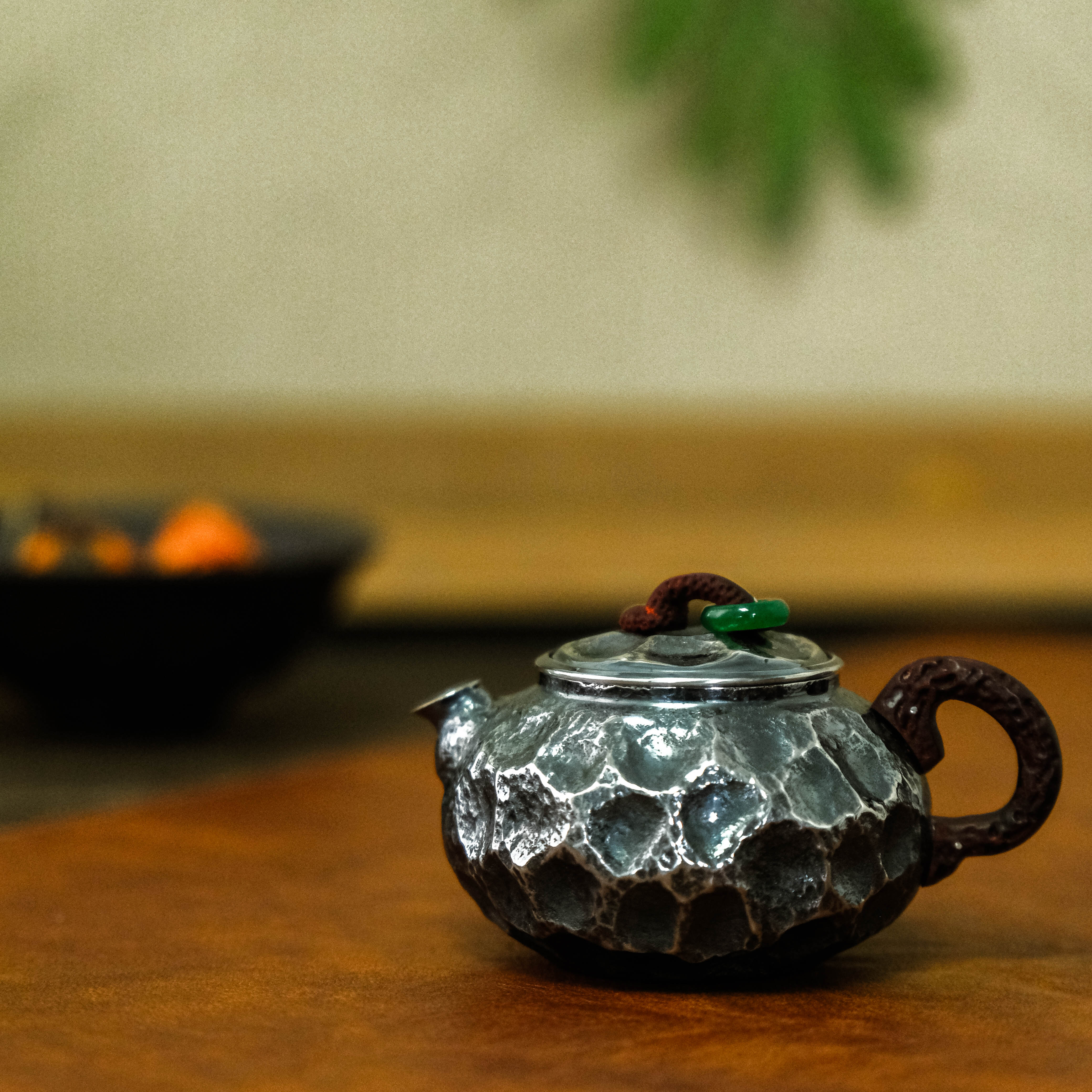 【特惠】壶尔摩斯《小黑面团》茶壶纯手工高级约70g120cc足银999