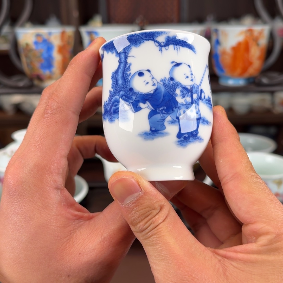 杯景德镇陶瓷艺术家作品欣赏