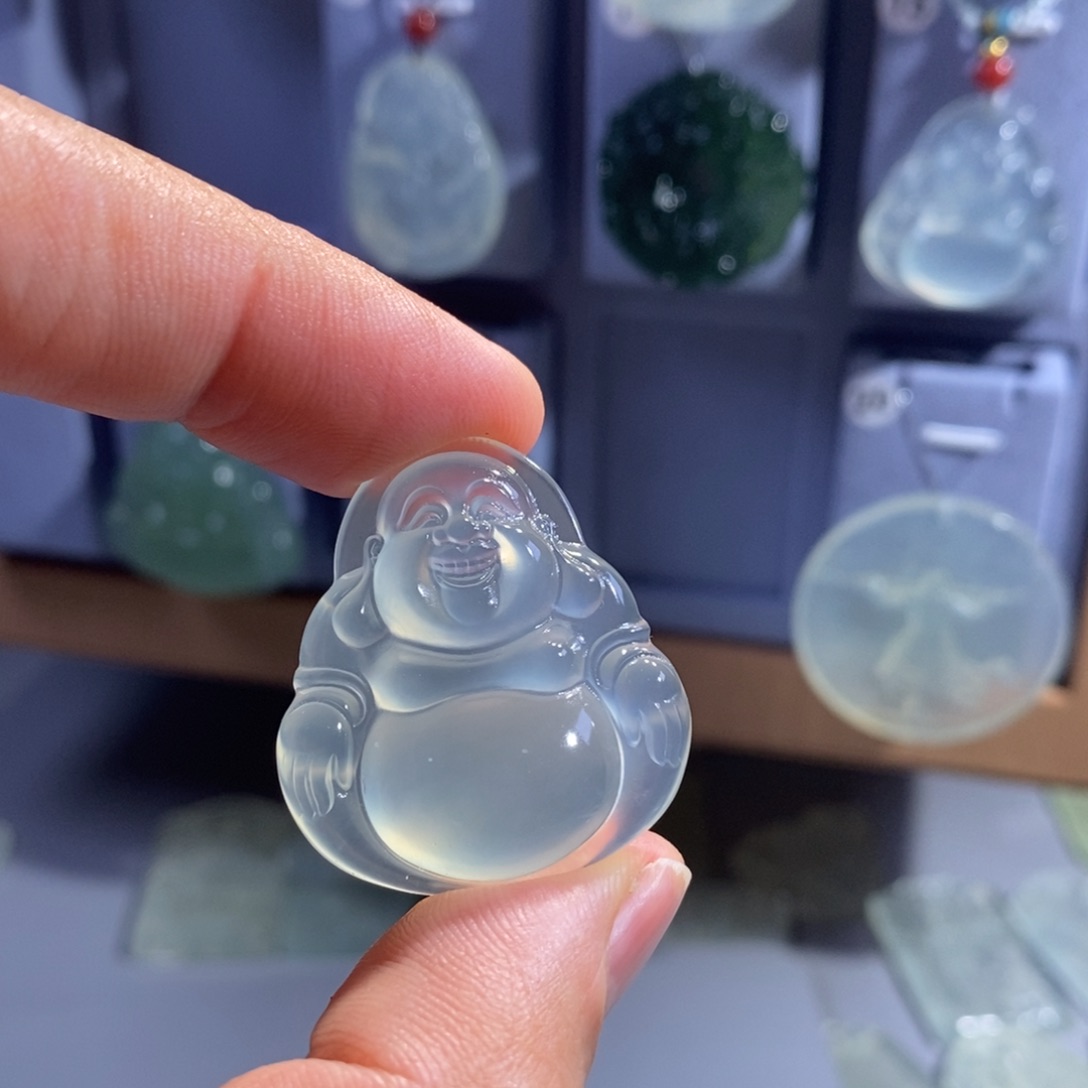 未镶嵌岫玉吊坠吊坠