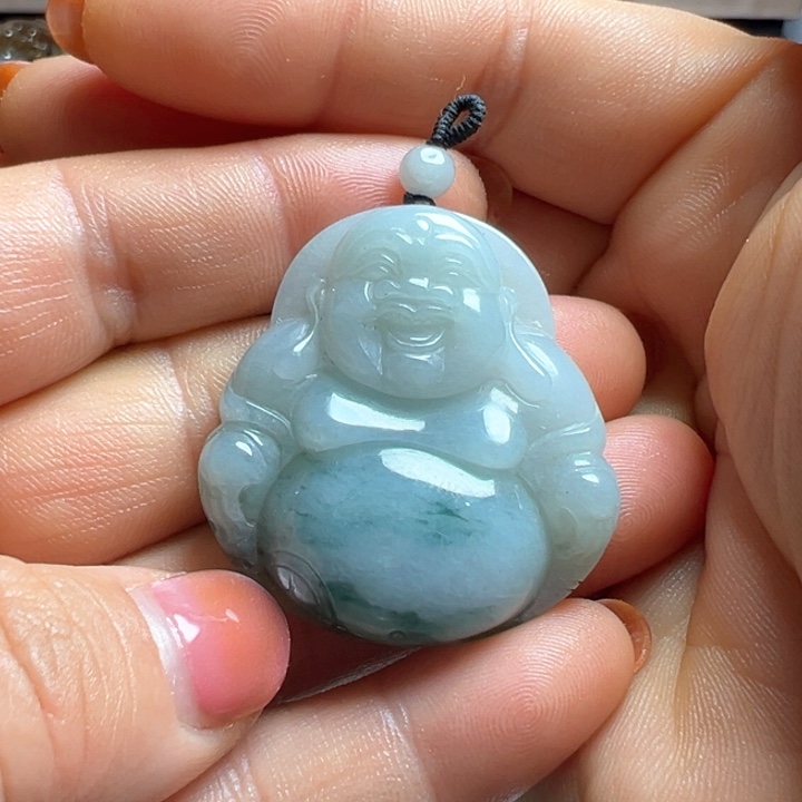 翡翠颈饰未镶嵌天然