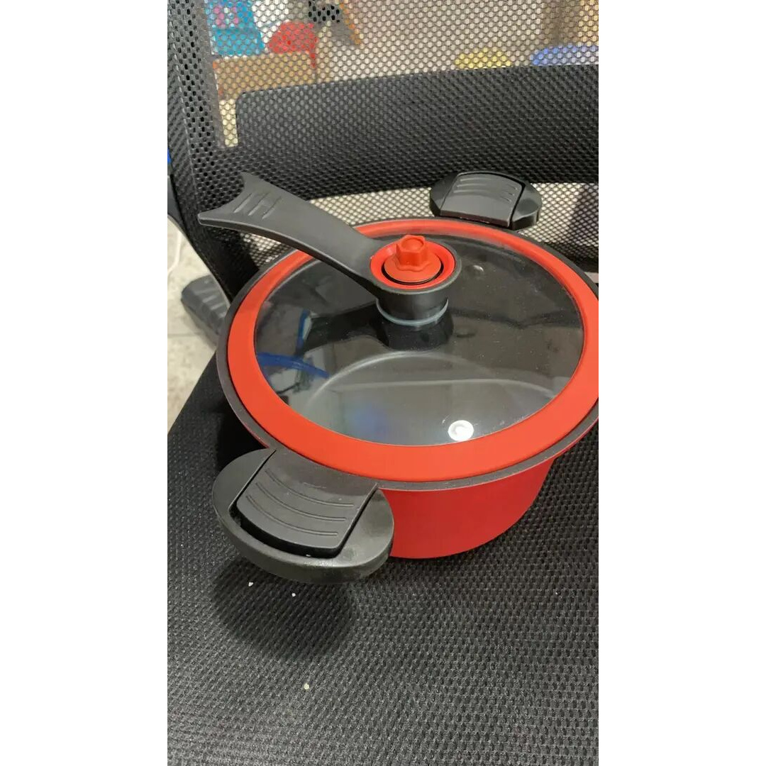 红色微压锅炖煮锅型号A101game周边