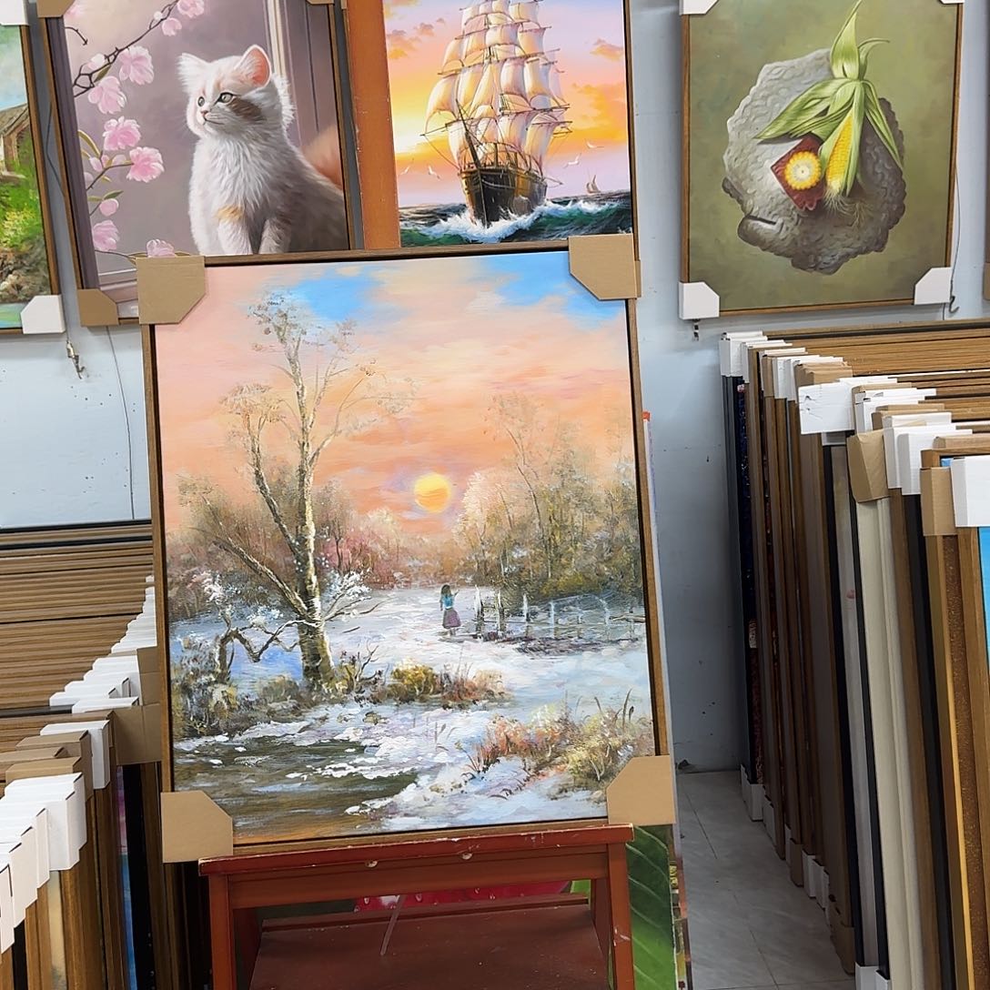 油画5060油画作品展作品展作品集