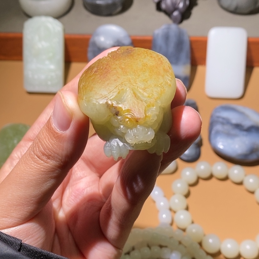 【闪购商品】和田玉挂件定制未镶嵌静****的