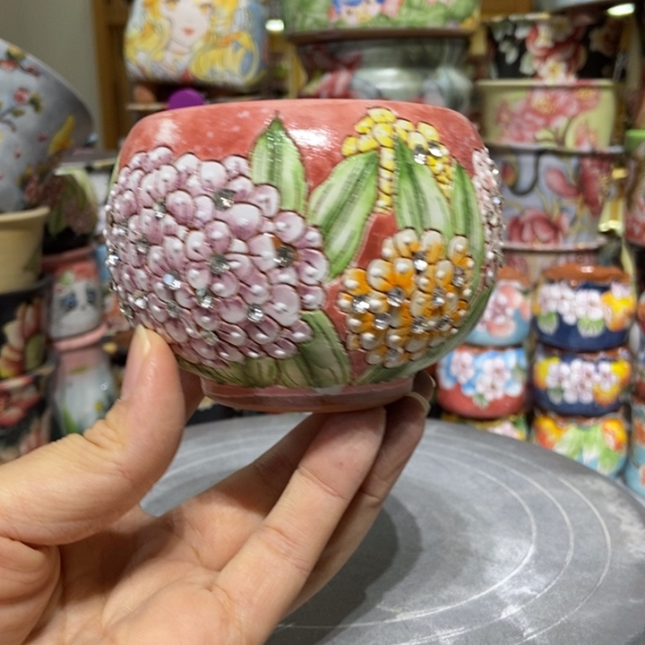 景德镇艺术手绘作品